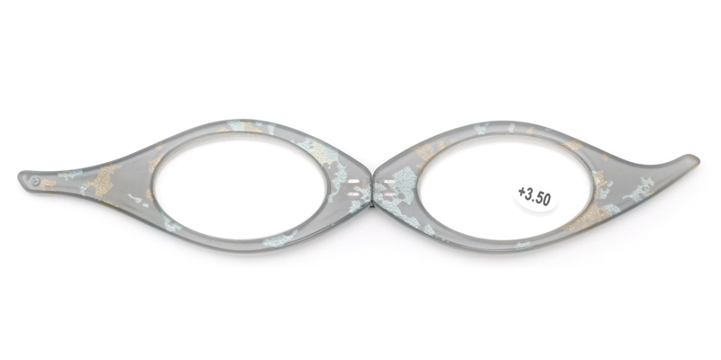 Cateye Lasam-Grey Glasses