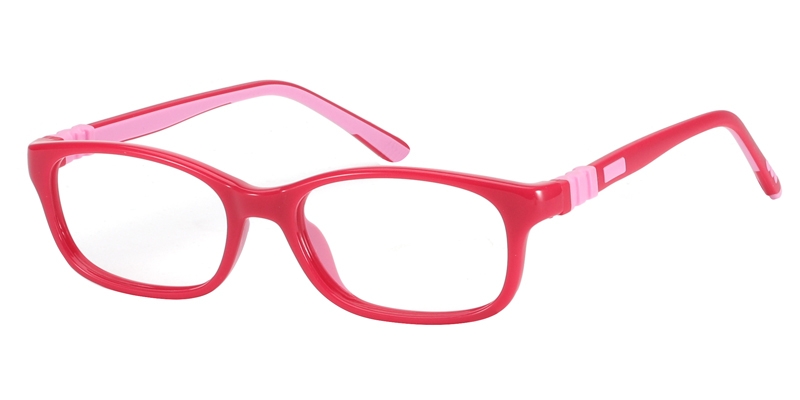 Rectangle Jaser-Red Glasses 