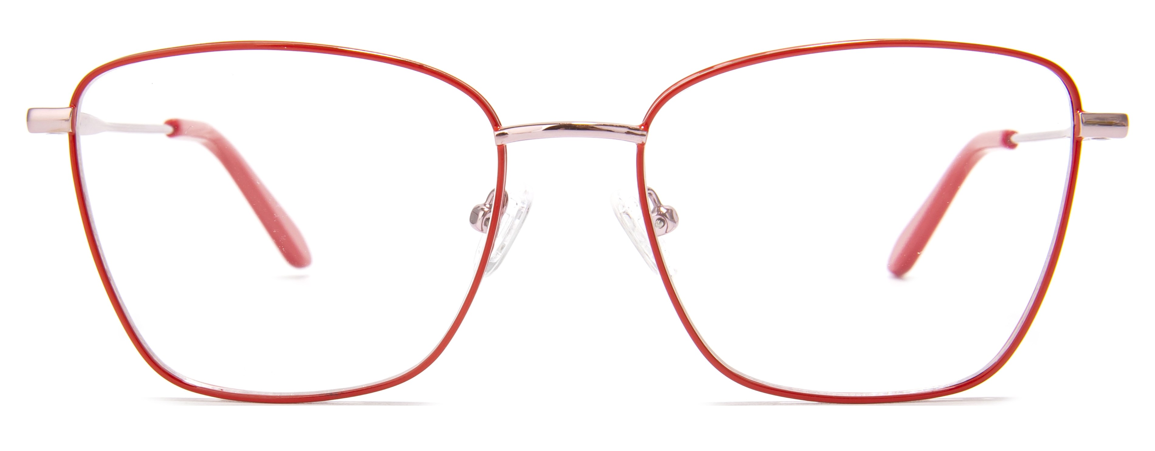Geometric Euphoria-red Glasses