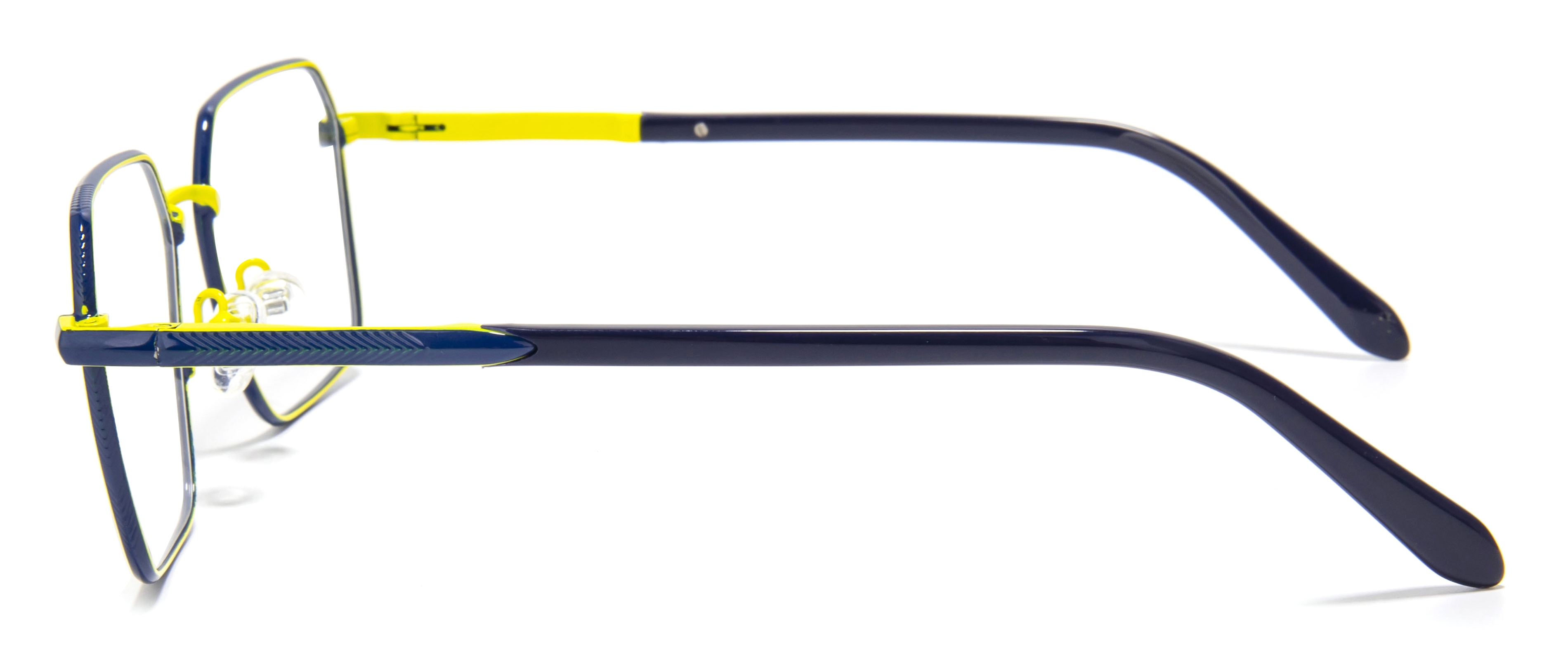 Geometric Nino-yellow/blue Glasses