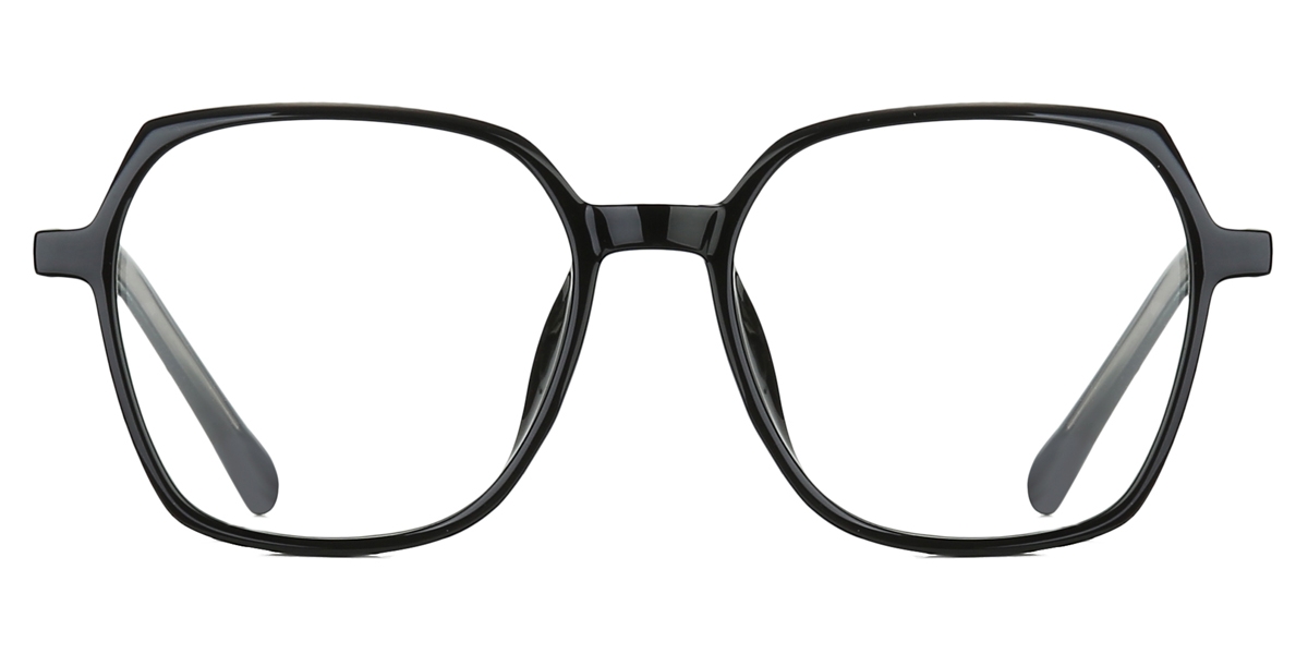 Square Milan-Black Glasses
