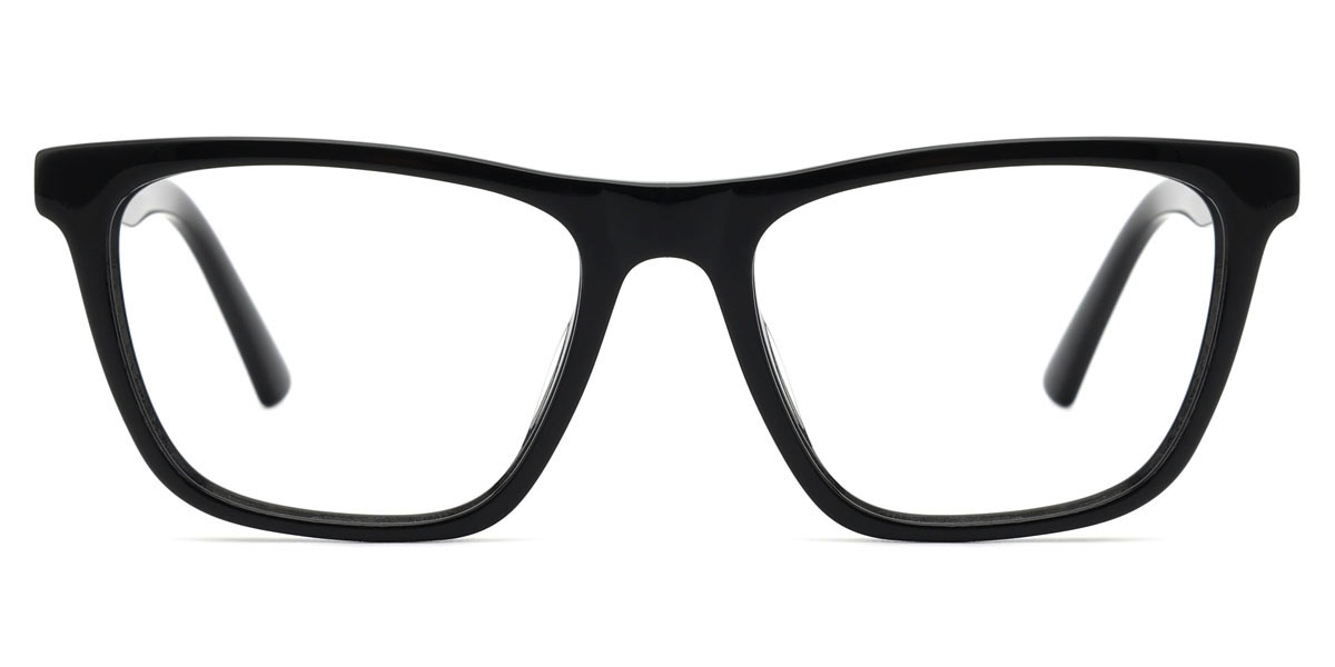 Square Ariel-Black Glasses 