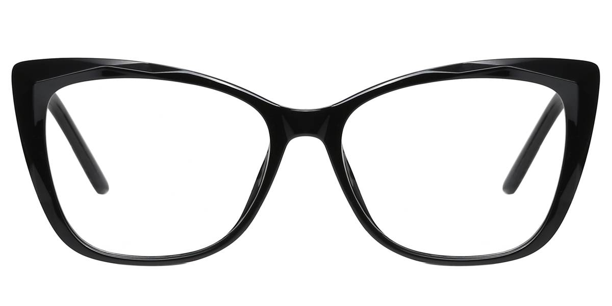 Square Behanna-Black Glasses