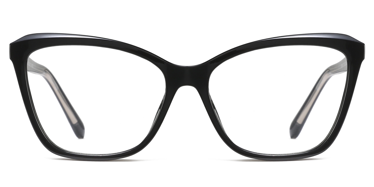 Square Marie-Black Glasses