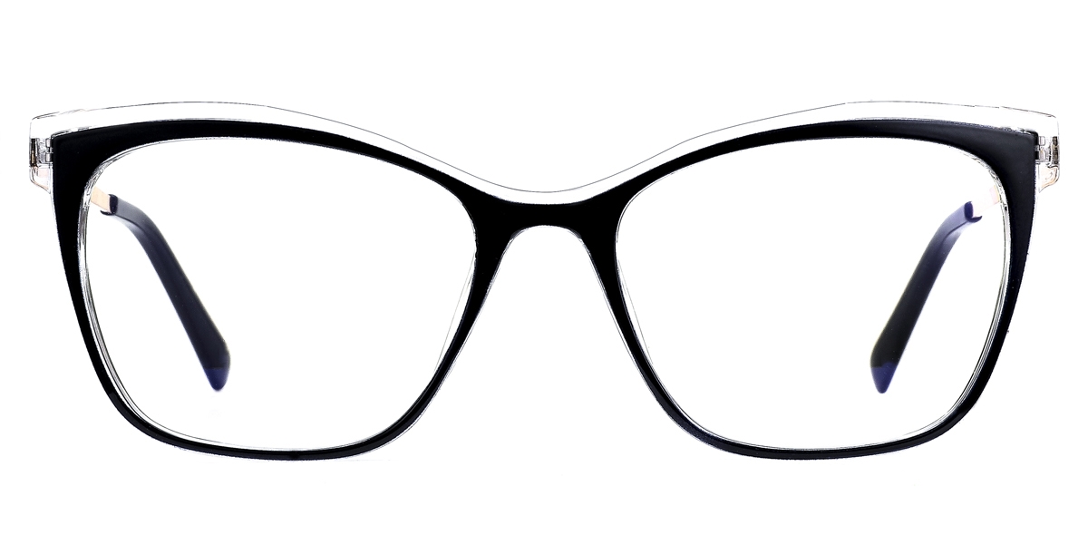Square Ristin-Black Glasses