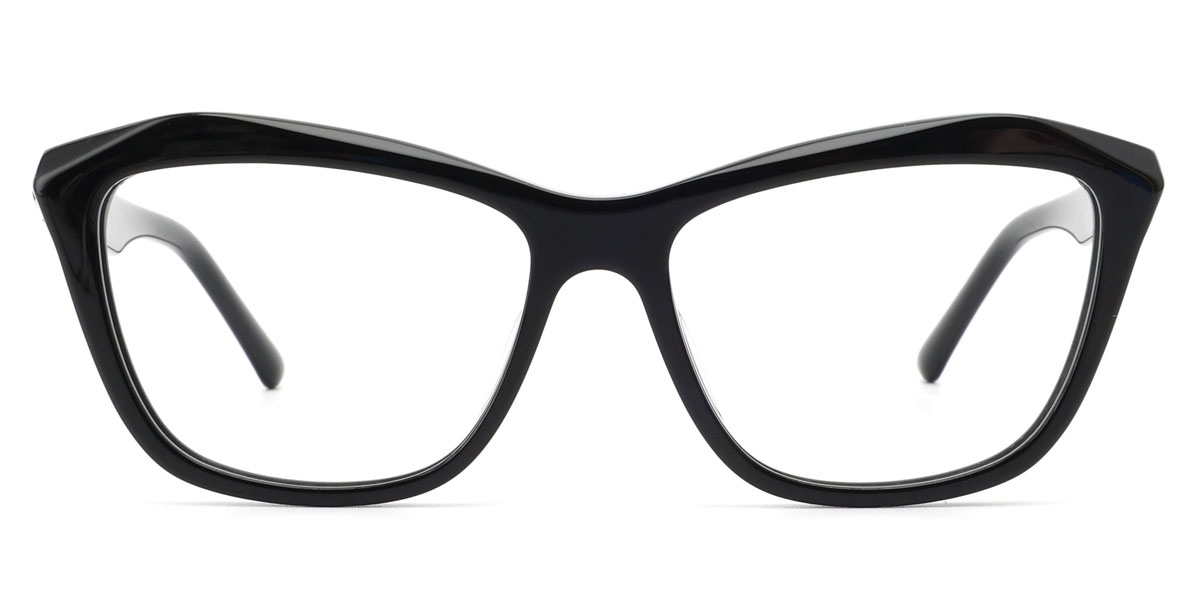 Cateye Tigress - Black Glasses
