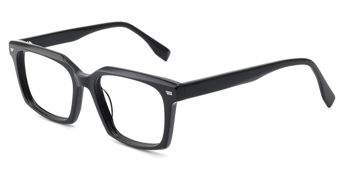 Rectangle Clarke-Black Glasses