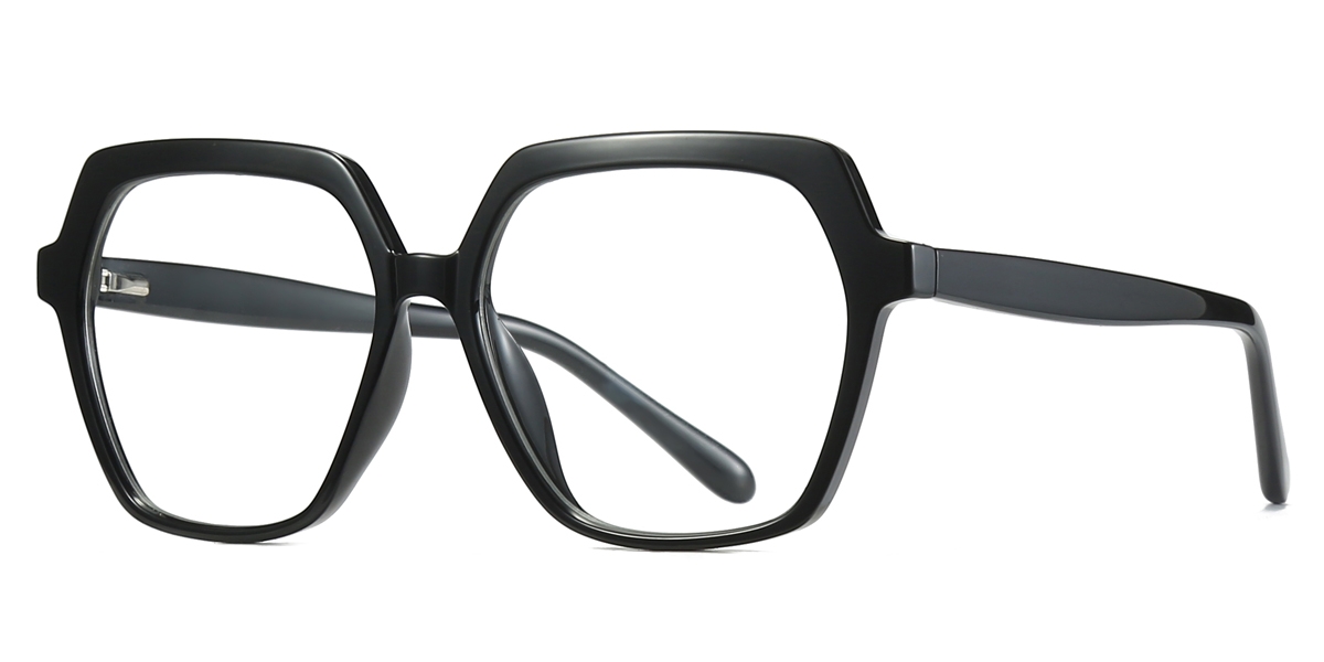 Square Chapp-Black Glasses
