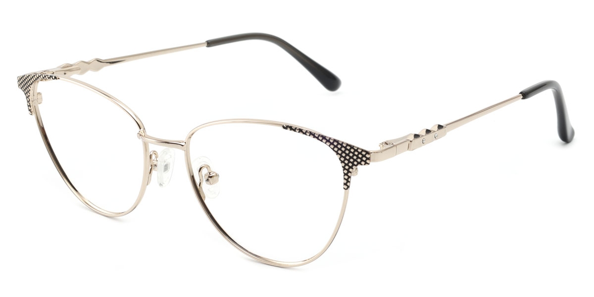 Oval Lozz-Black Glasses