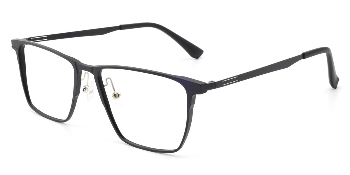 Rectangle Ying-Black Glasses