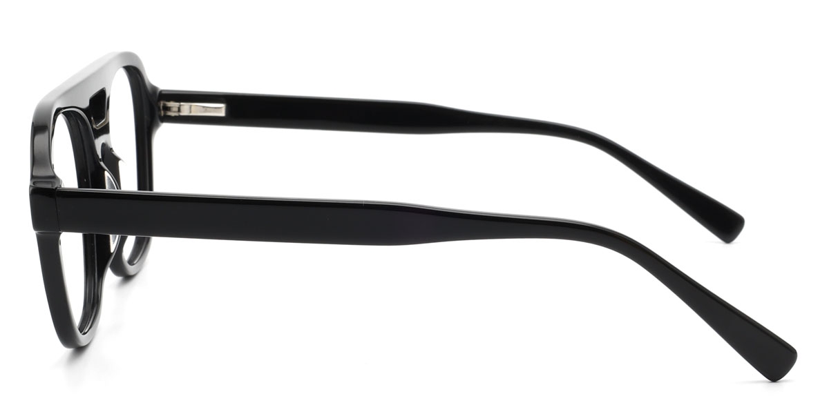 Rectangle Charles - Black Glasses