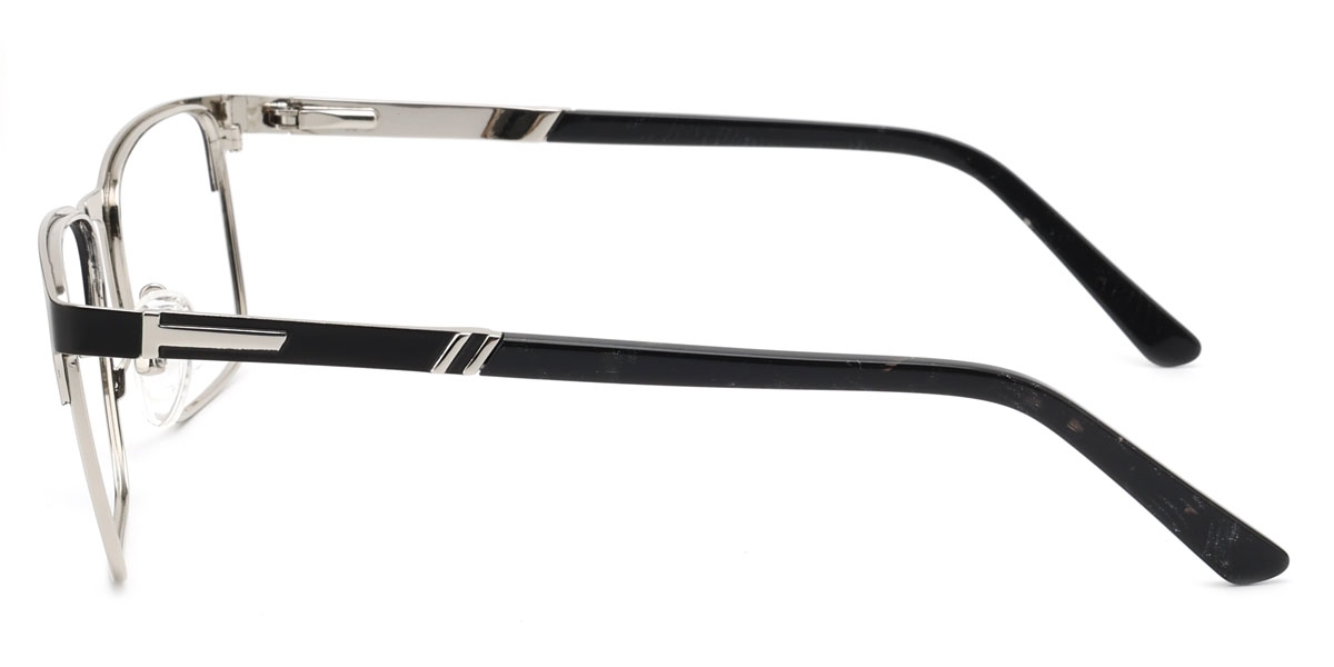Rectangle Basze-Black Glasses