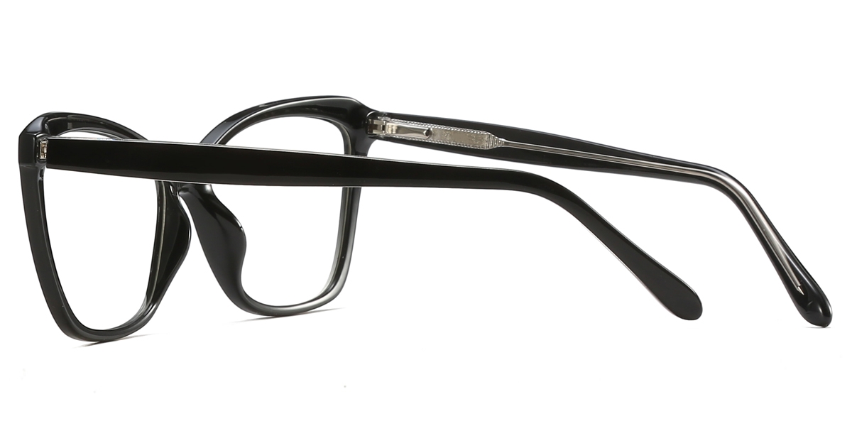 Square Marie-Black Glasses