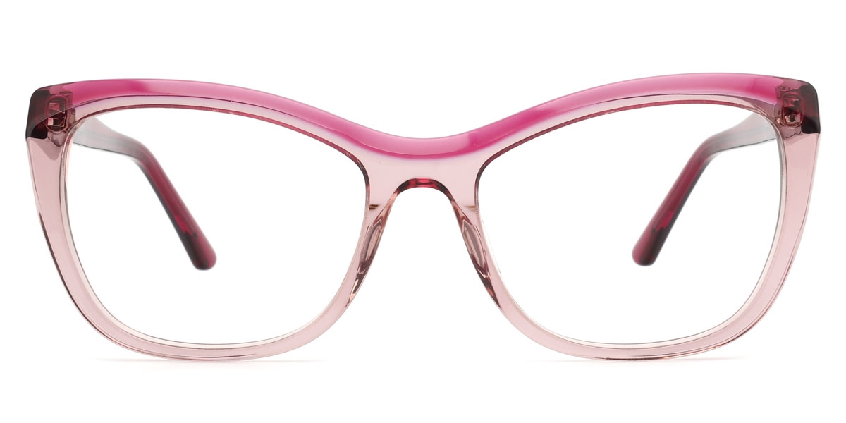 Cateye Infinity-Pink Glasses