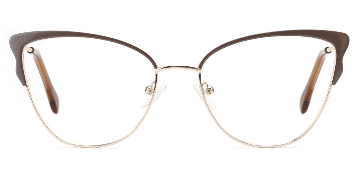 Cateye Alis-Brown Glasses