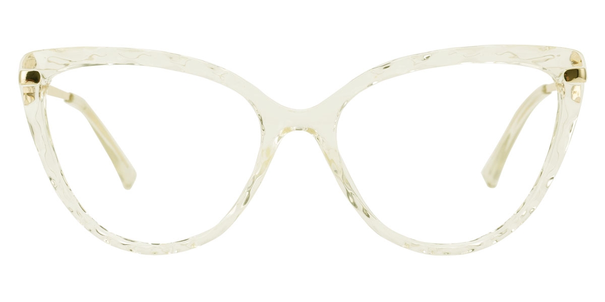 Cateye Crystal -Clear Glasses