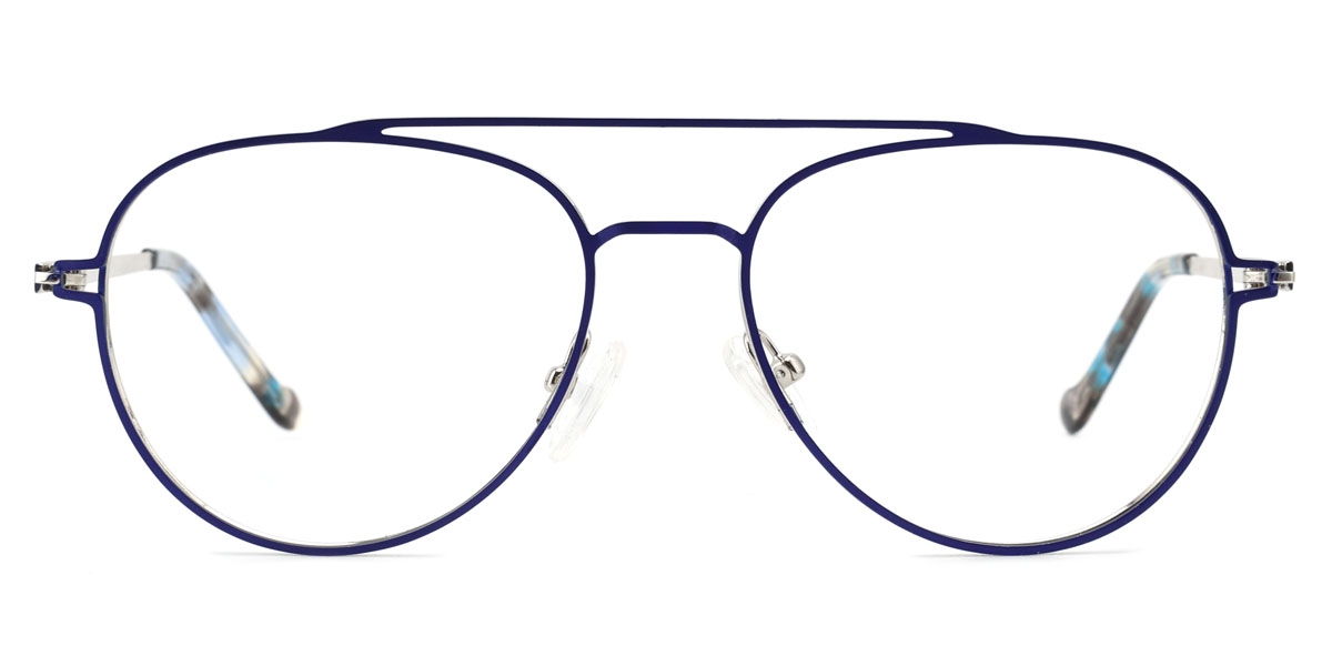 Aviator Gaze-Blue Glasses