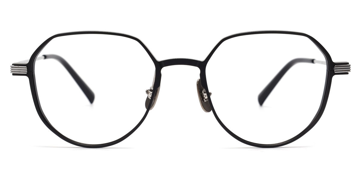 Round Liam-Black Glasses