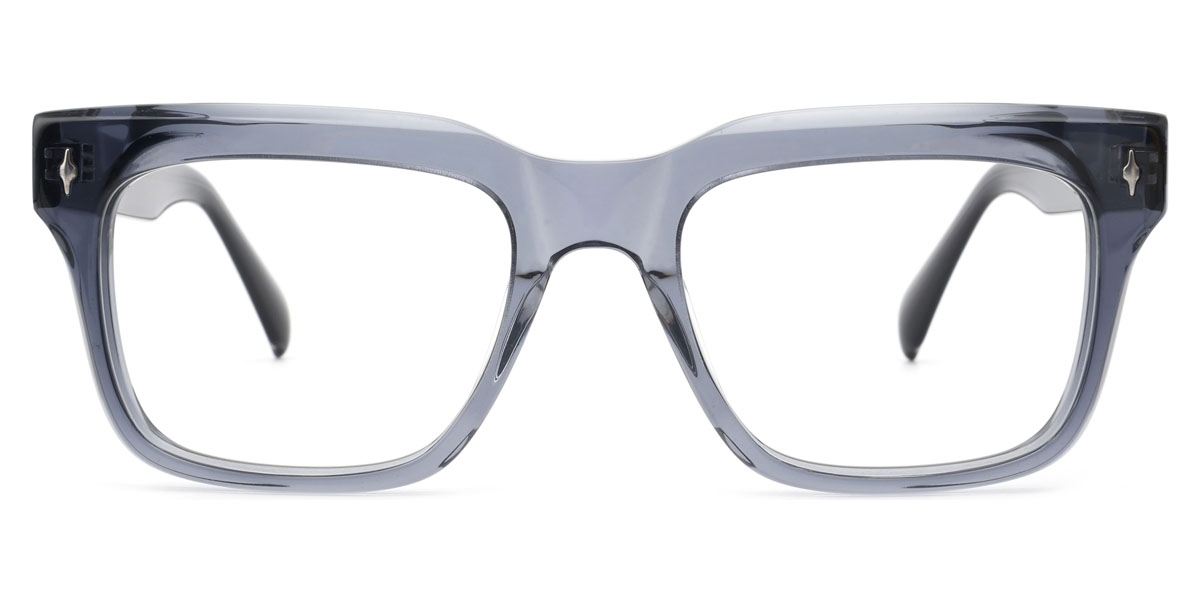 Rectangle Leno-Blue Glasses