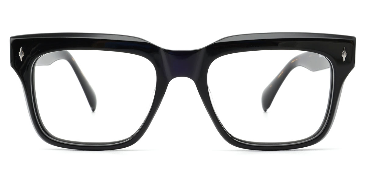 Rectangle Leno-Tortoise Glasses