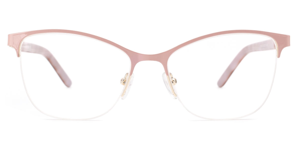 Oval Violetta-Pink Glasses