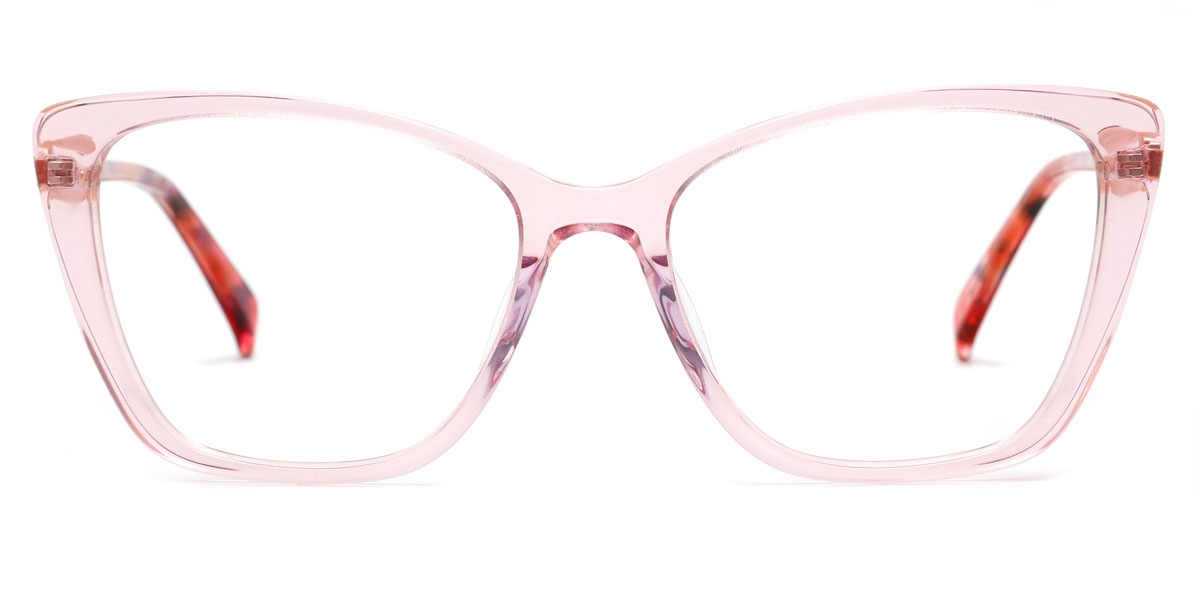 Cateye Flore-Pink Glasses