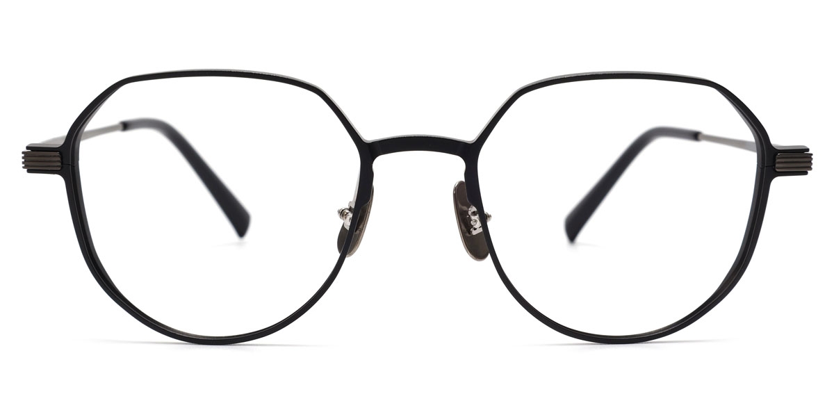 Round Liam-Black/Gun Glasses