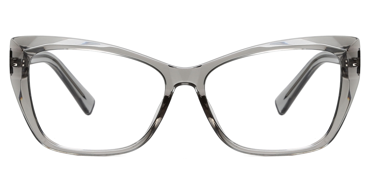 Square Rice-Grey Glasses