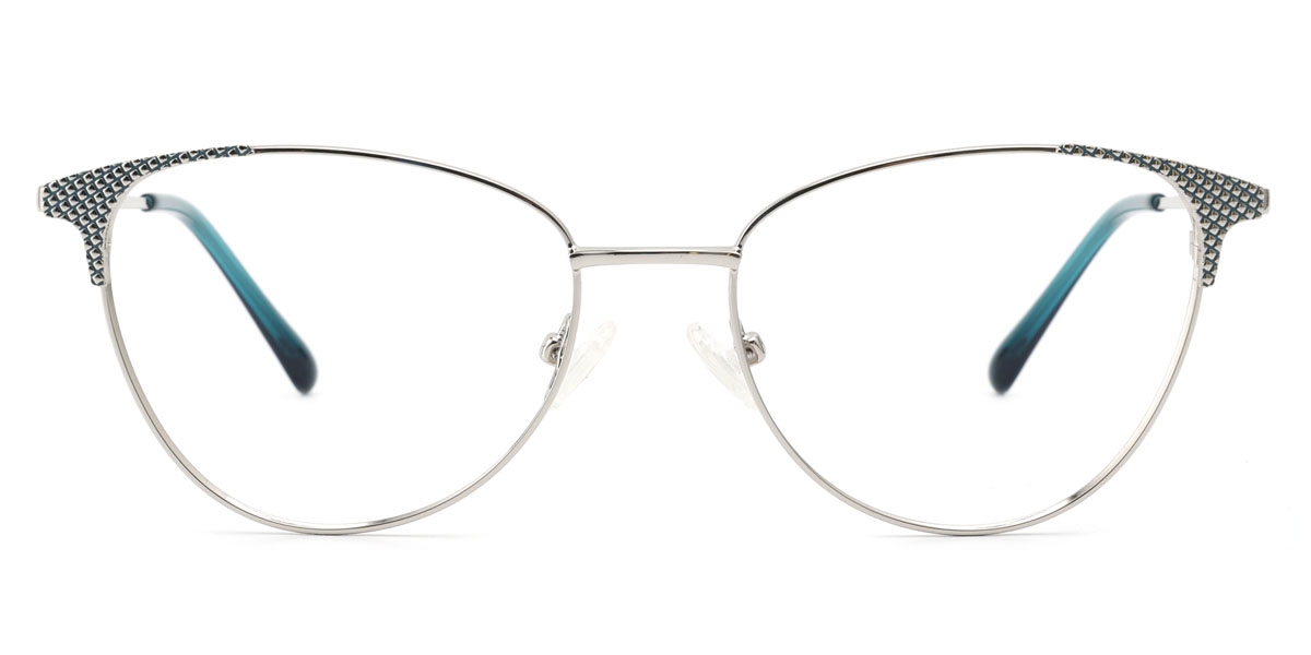 Oval Lozz-Green Glasses