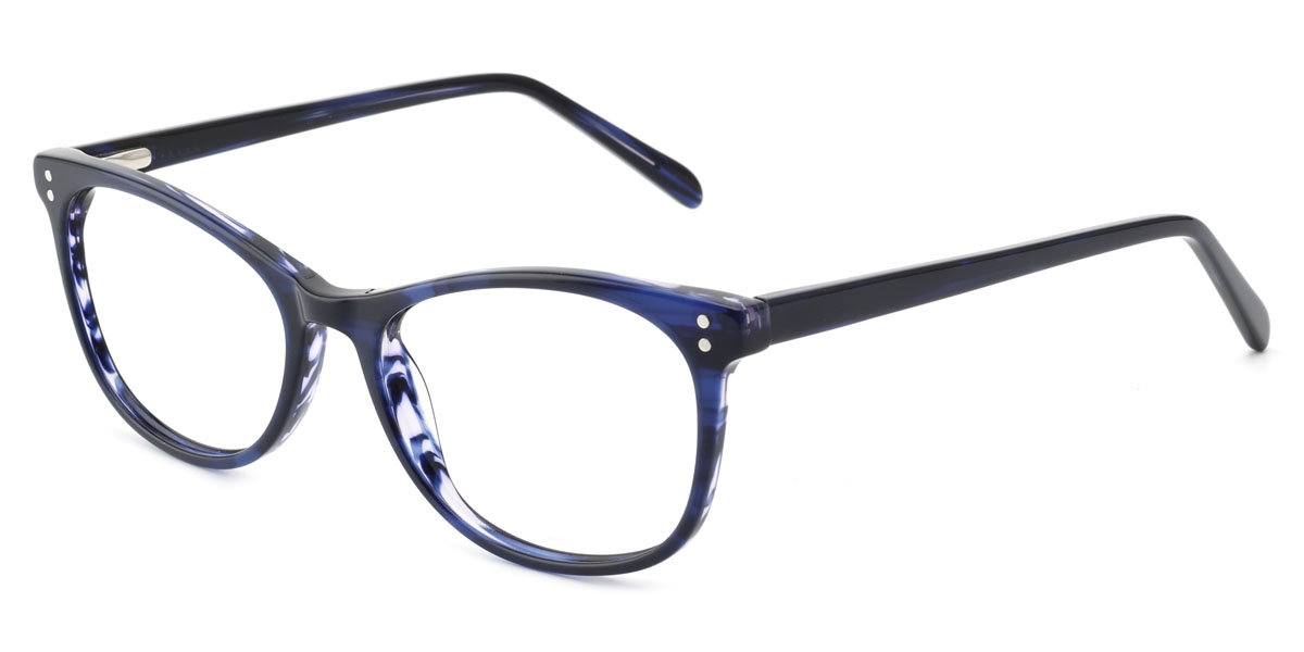 Cateye Aubert-Blue Glasses