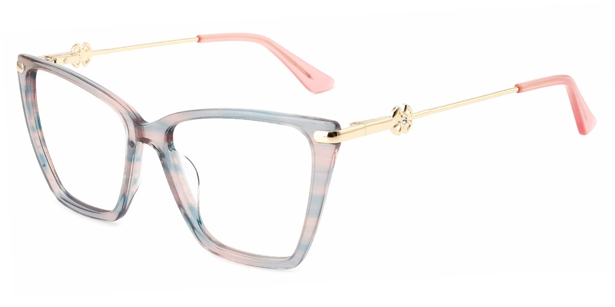 Cateye Haze-Flower Glasses