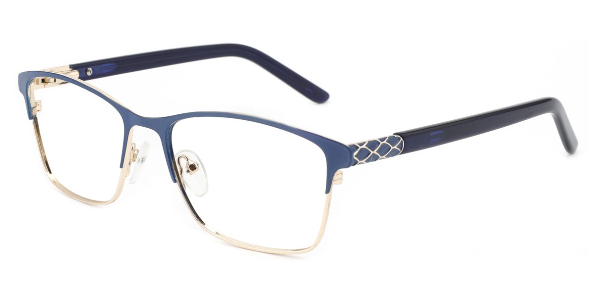 Rectangle Cruiser-Blue Glasses