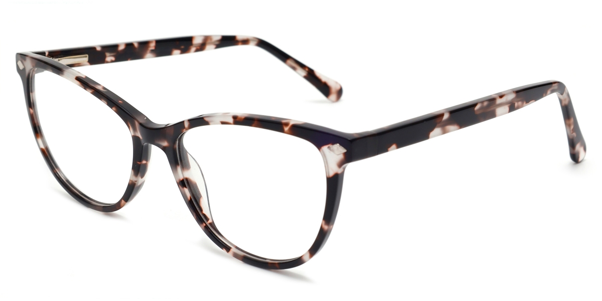 Oval Vikki-Brown Glasses