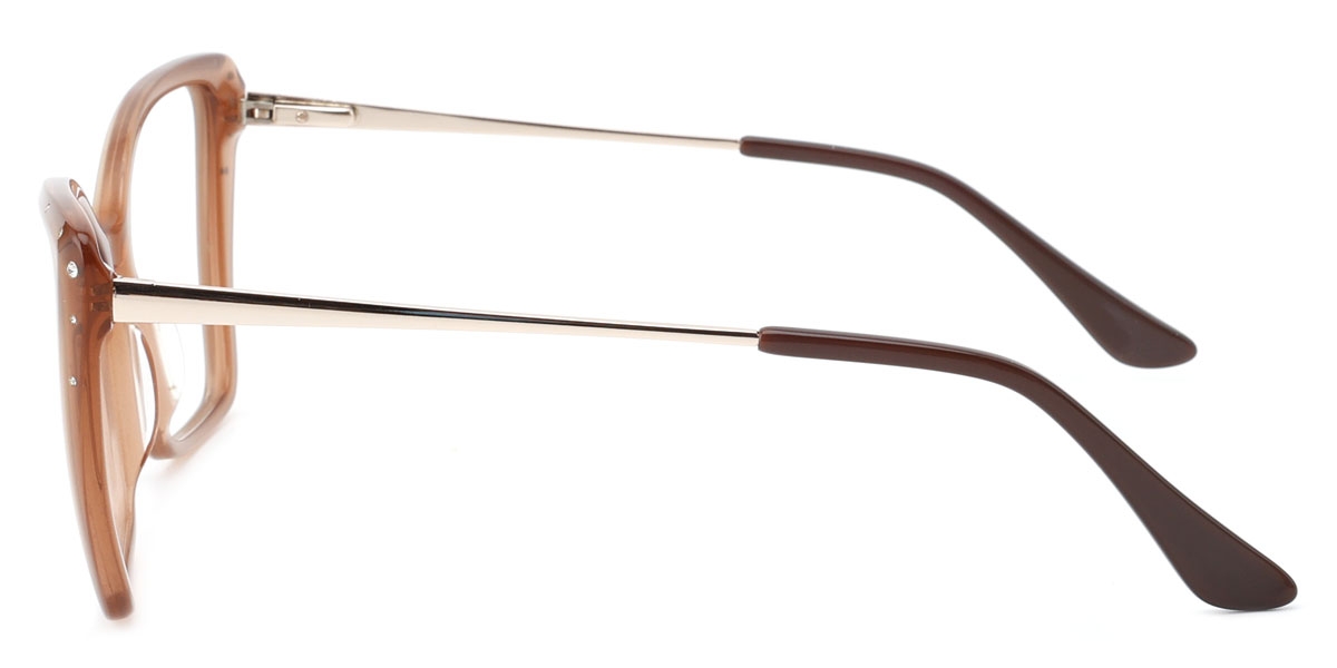 Cateye Kit-Brown Glasses