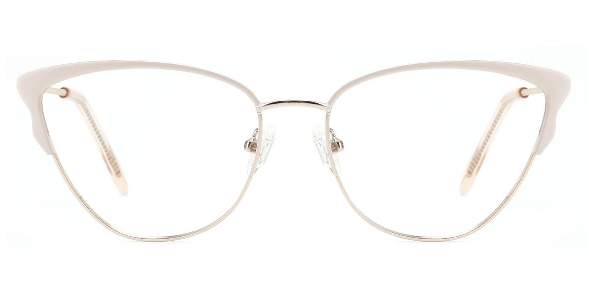 Cateye Alis-Beige Glasses