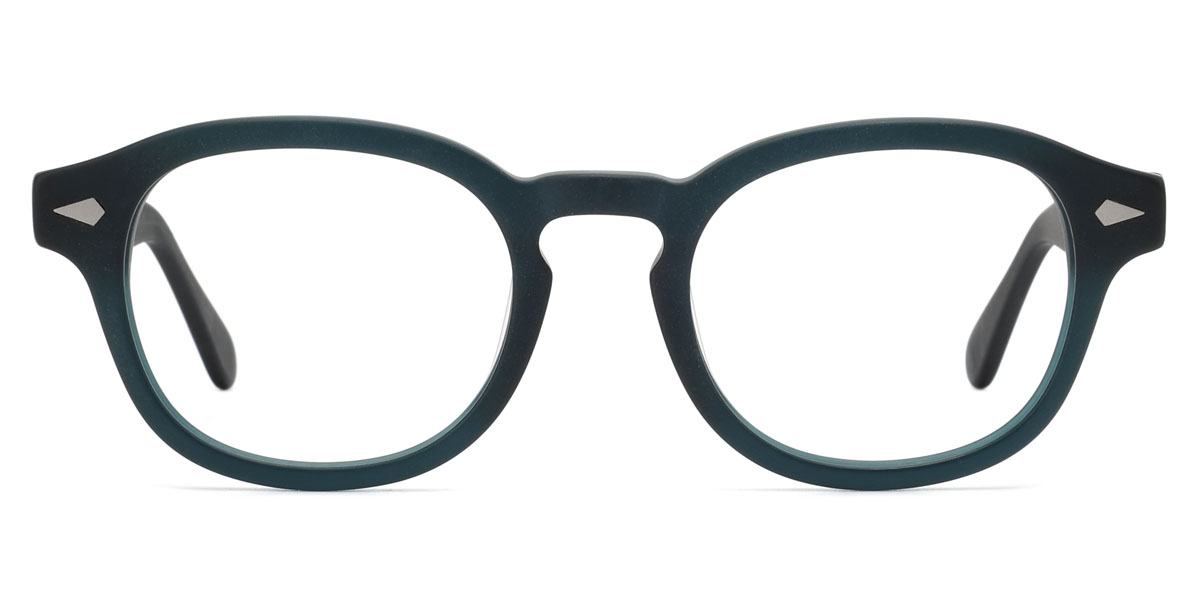Oval Rhyse - Green Glasses