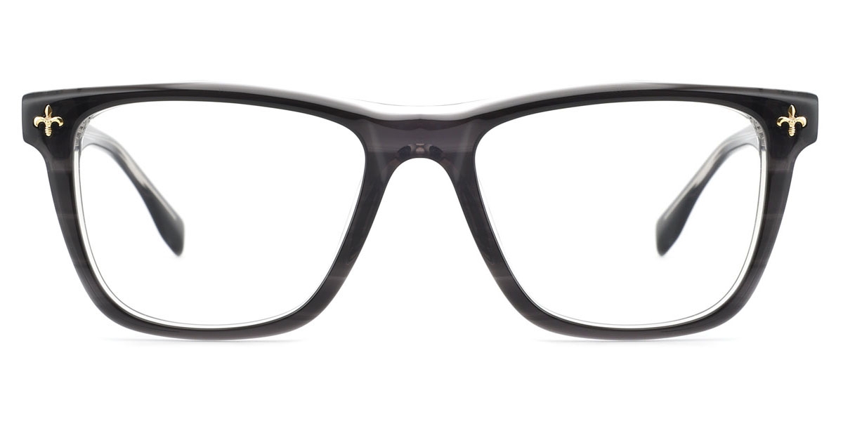 Square Roy-Stripe Glasses