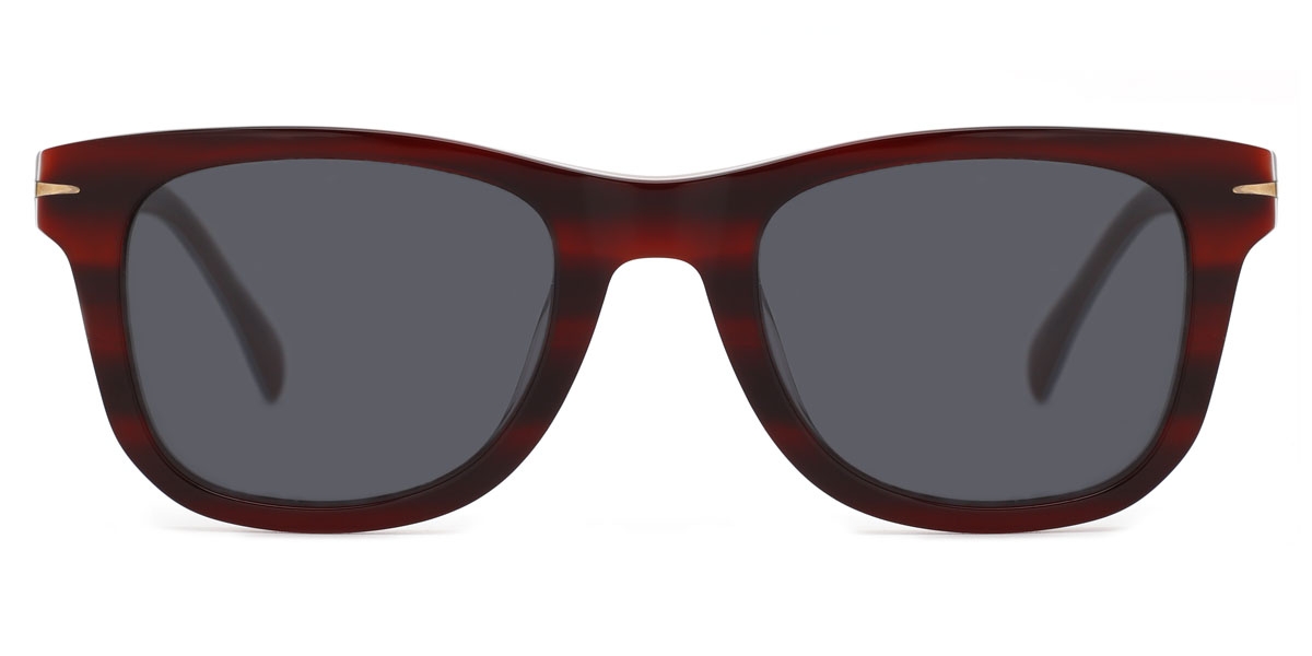 Square Sentry-Red Glasses