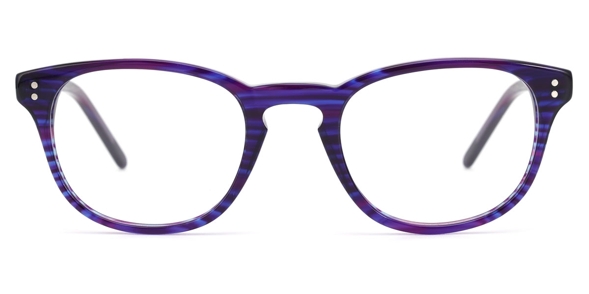 Oval Lagarde - Purple Glasses