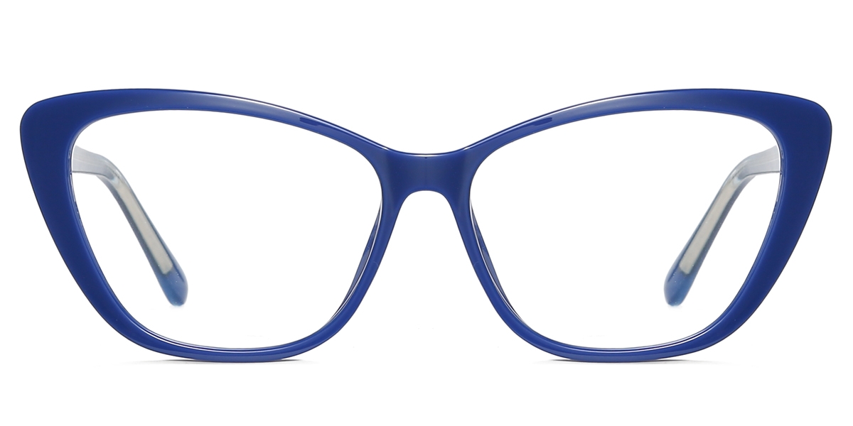 Square Bruce-Blue Glasses