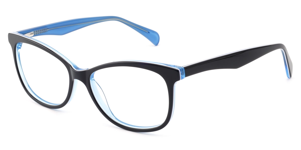 Oval Delisle-Blue Glasses