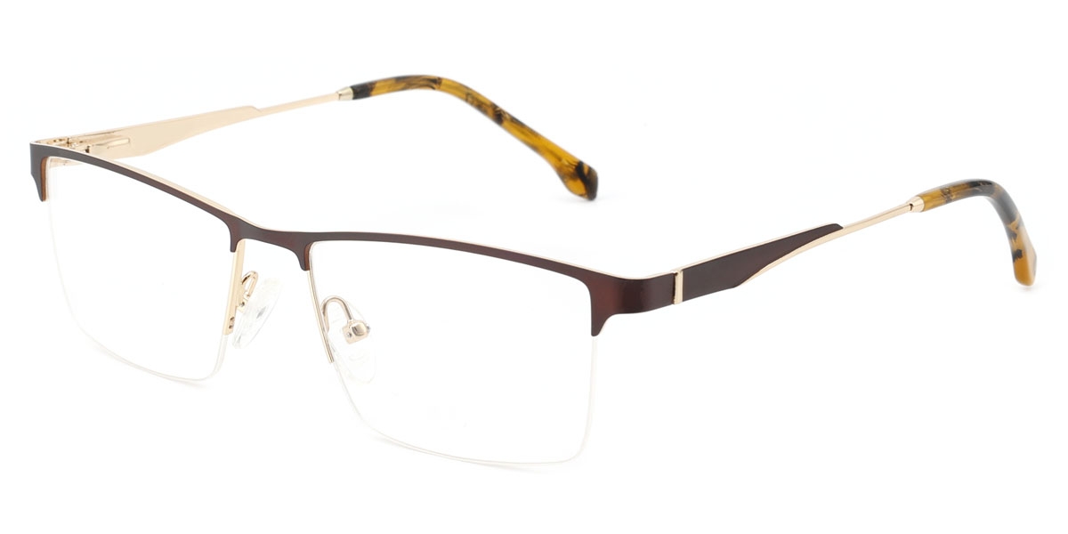 Square Ultra-Brown Glasses