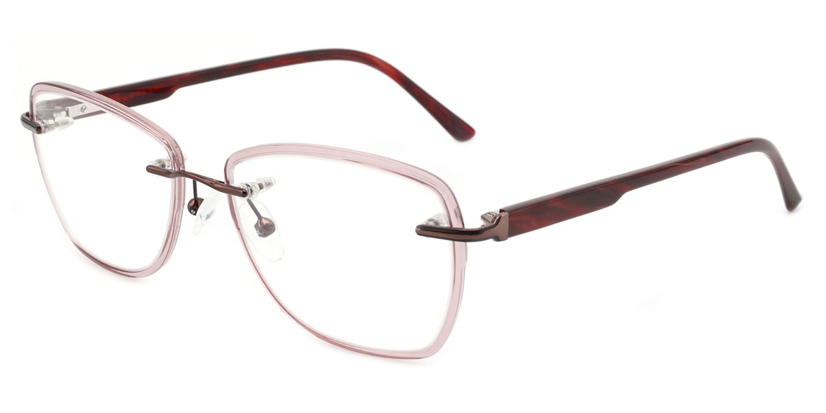 Geometric Arden - Pink Glasses
