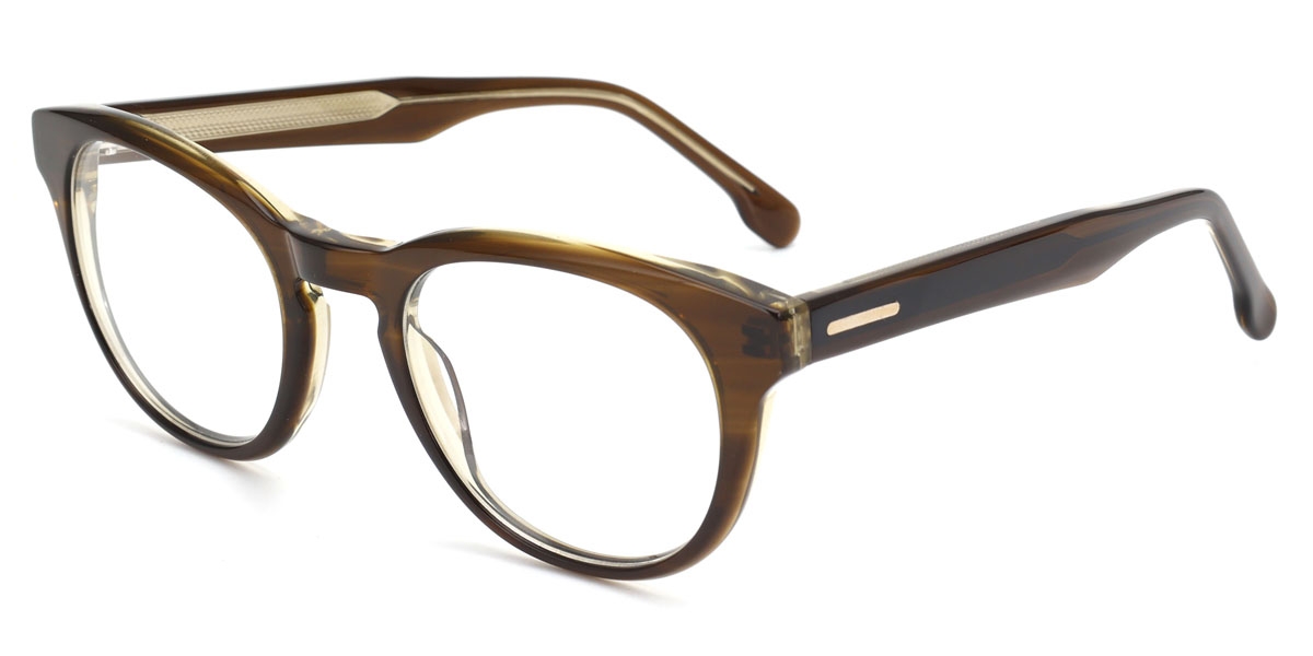 Round Sharpey-Brown Glasses