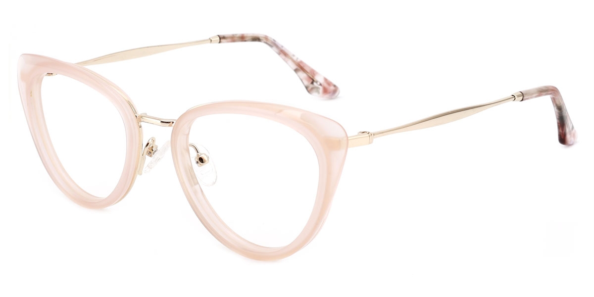 Oval Ooral-Pink Glasses