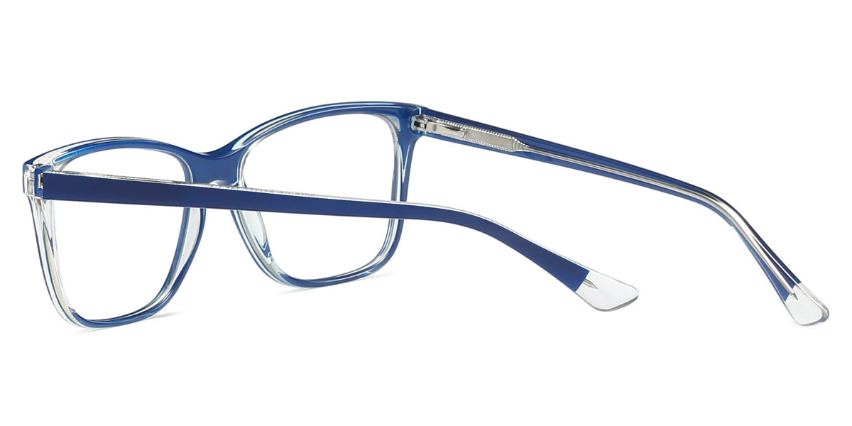 Rectangle Durban-Blue Glasses