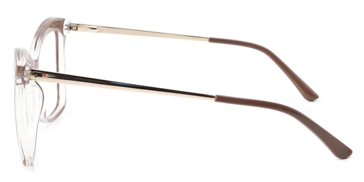 Cateye Helix-Brown Glasses