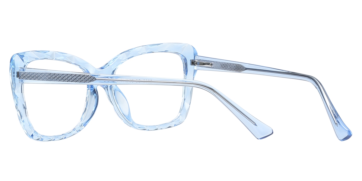 Square Cameron-Blue Glasses