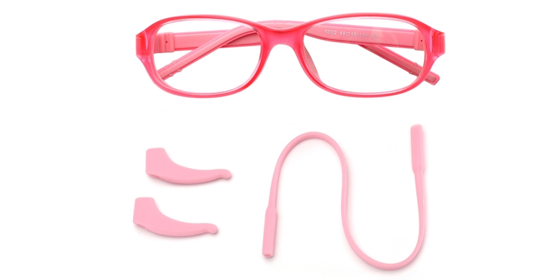 Oval Trex-Pink Glasses