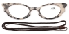 Cateye Buhman-Beige Glasses